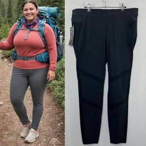 Kuhl NWT Women’s Weekendr Tight‎ Charcoal Grey size Large  Regular